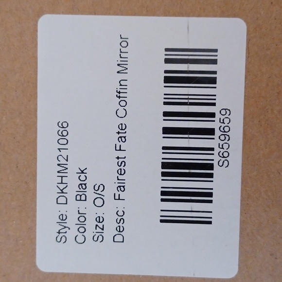 DOLLSKILL DOLLS HOME FAIRIST FATE COFFIN MIRROR SOLD OUT NIB - Picture 12 of 13